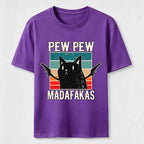 PetTaxClub Pew Pew Outlaw Cat Classic T-Shirt