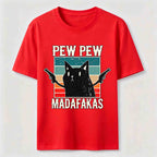 PetTaxClub Pew Pew Outlaw Cat Classic T-Shirt