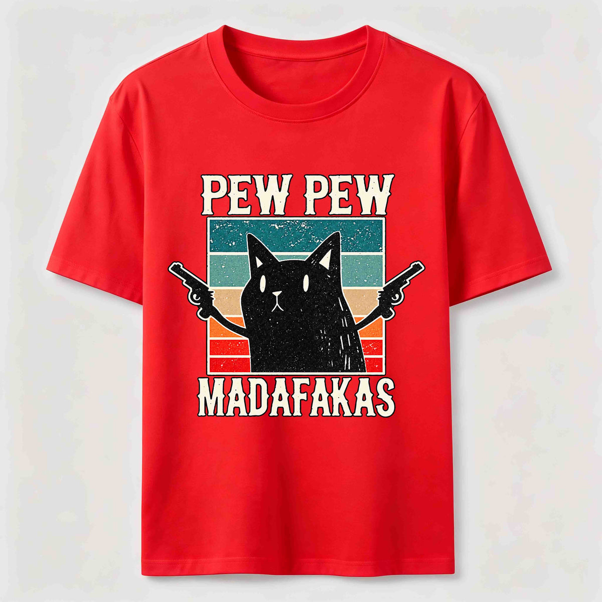 PetTaxClub Pew Pew Outlaw Cat Classic T-Shirt
