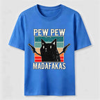 PetTaxClub Pew Pew Outlaw Cat Classic T-Shirt