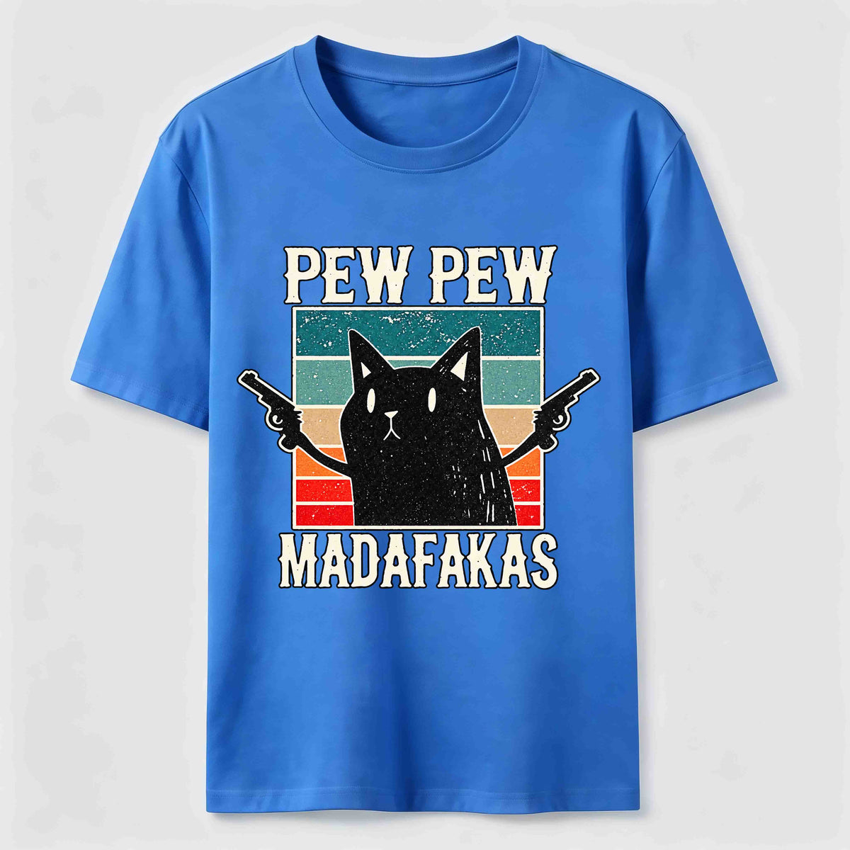 PetTaxClub Pew Pew Outlaw Cat Classic T-Shirt