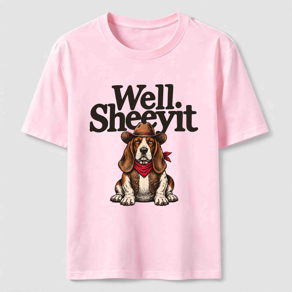 PetTaxClub Well Sheeyit Basset Hound Classic T-Shirt
