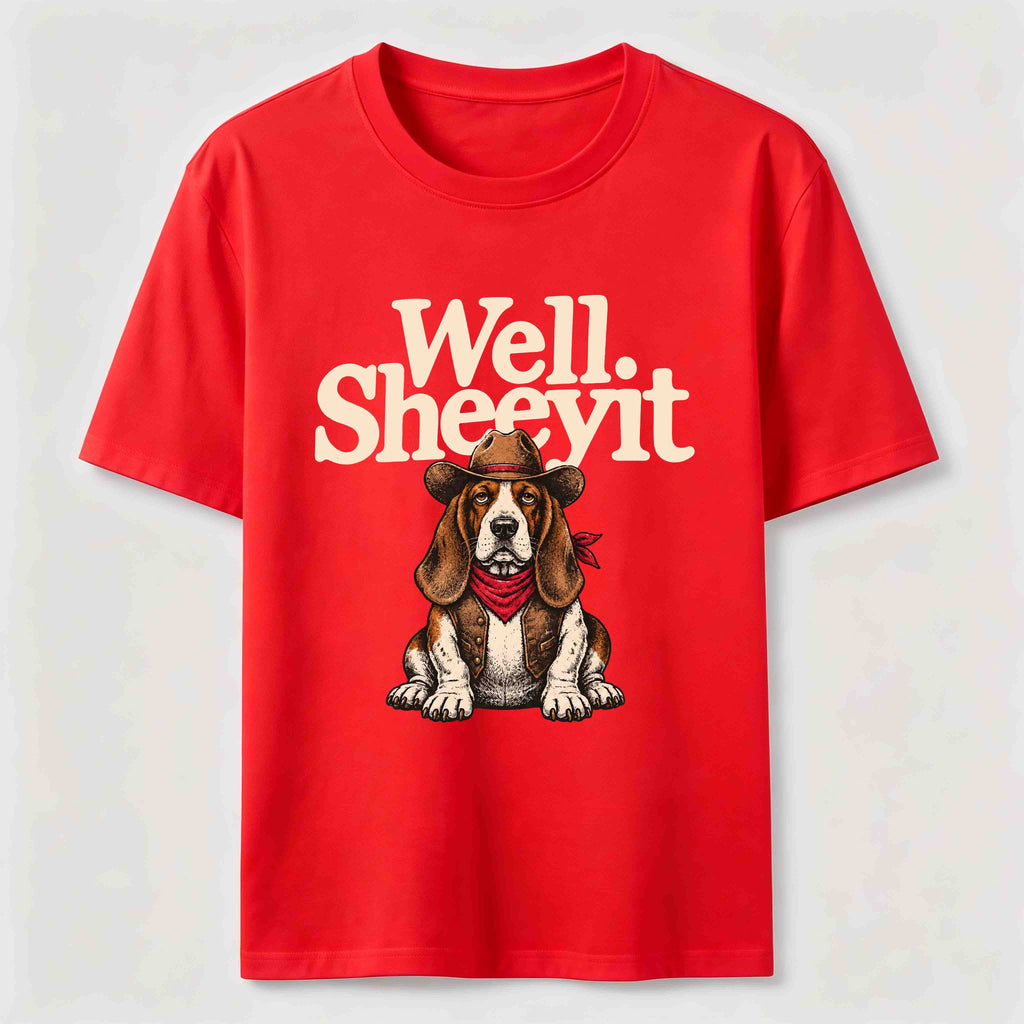 PetTaxClub Well Sheeyit Basset Hound Classic T-Shirt