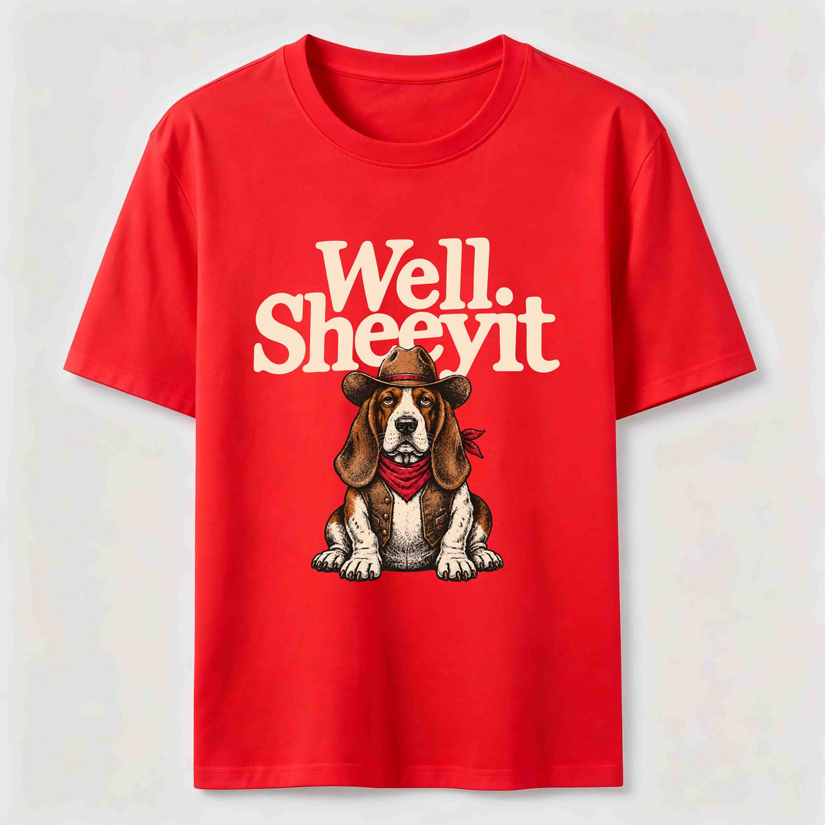 PetTaxClub Well Sheeyit Basset Hound Classic T-Shirt