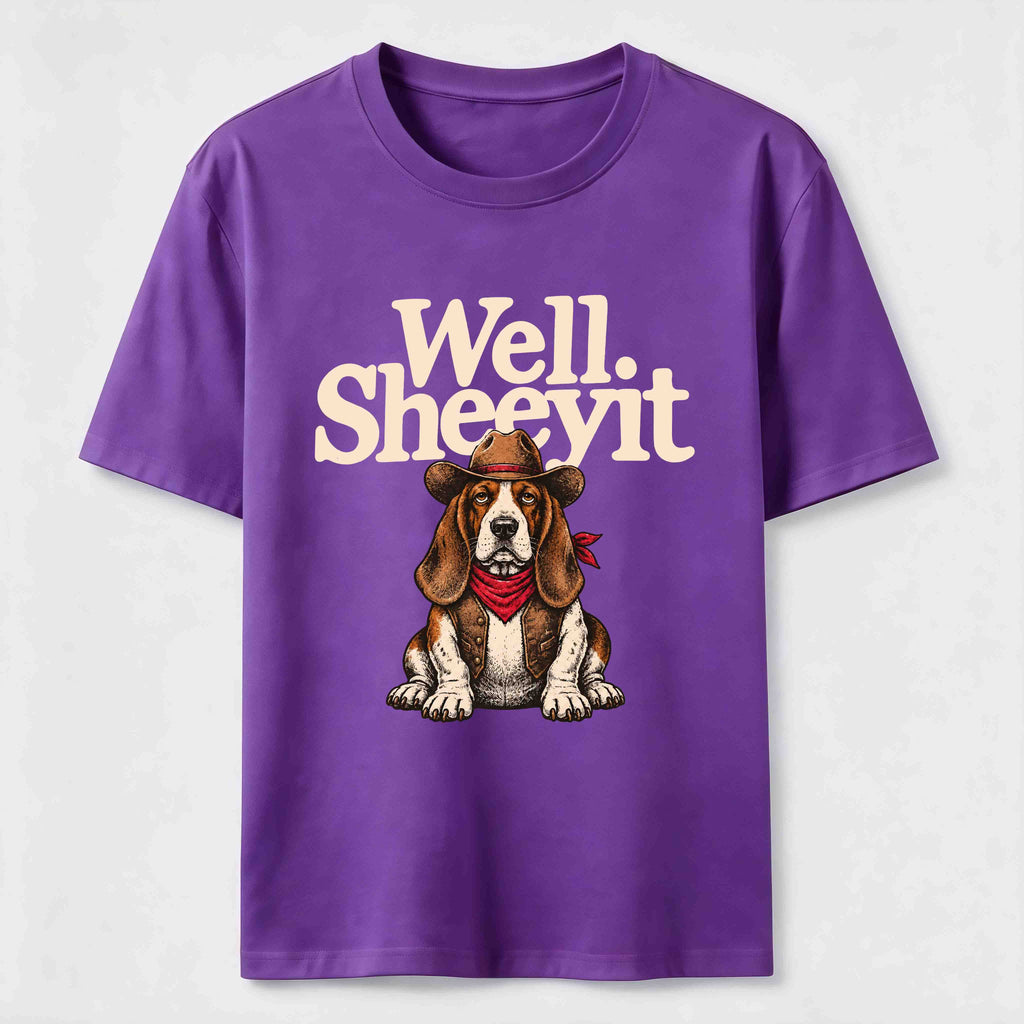 PetTaxClub Well Sheeyit Basset Hound Classic T-Shirt