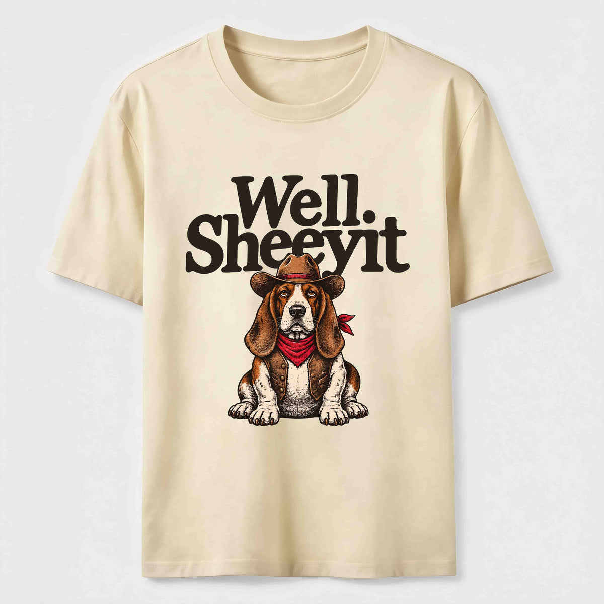 PetTaxClub Well Sheeyit Basset Hound Classic T-Shirt