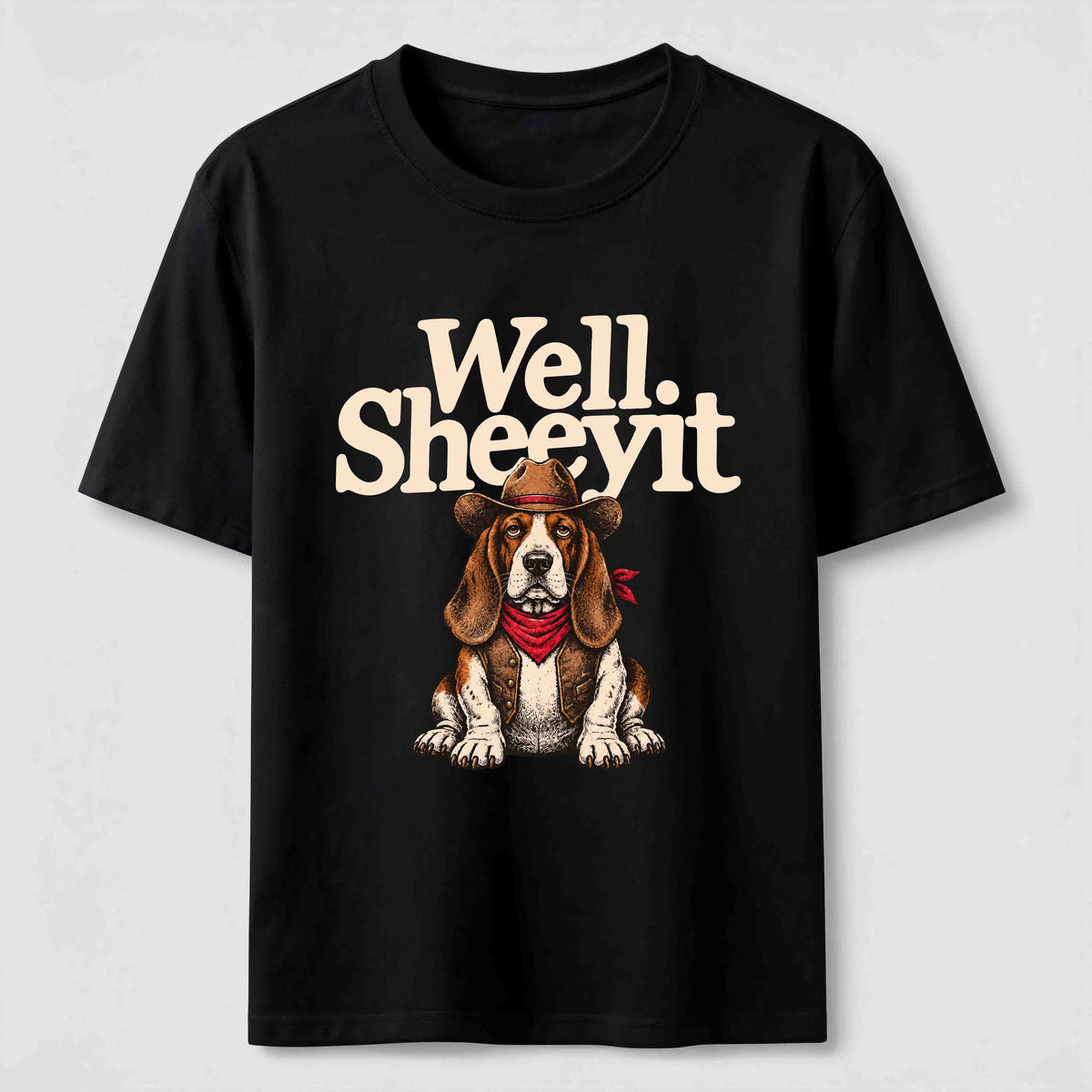 PetTaxClub Well Sheeyit Basset Hound Classic T-Shirt