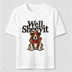 PetTaxClub Well Sheeyit Basset Hound Classic T-Shirt