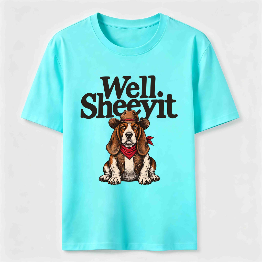PetTaxClub Well Sheeyit Basset Hound Classic T-Shirt