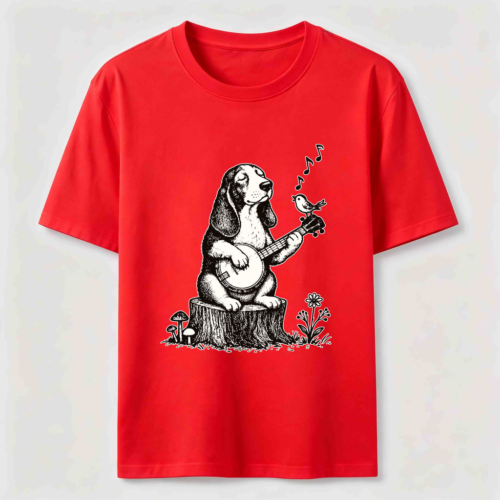 PetTaxClub Banjo Basset Hound Classic T-Shirt