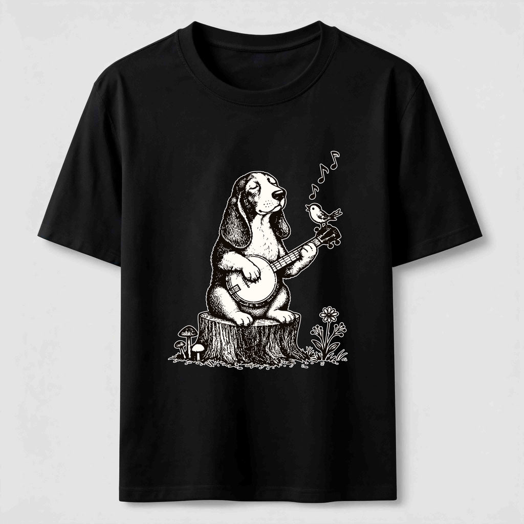 PetTaxClub Banjo Basset Hound Classic T-Shirt