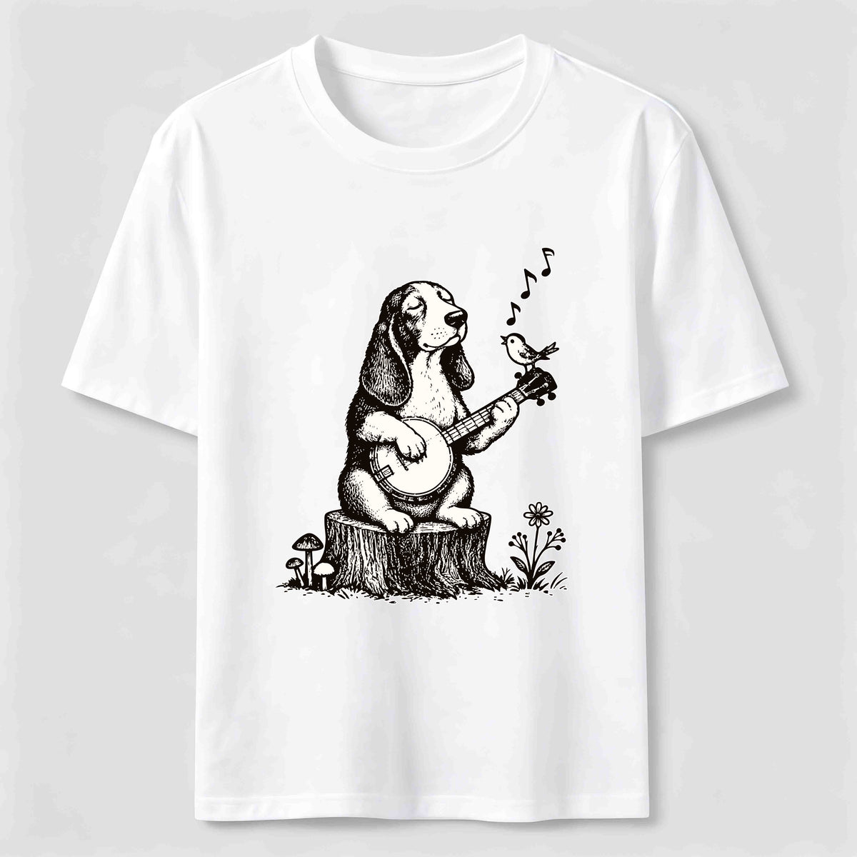 PetTaxClub Banjo Basset Hound Classic T-Shirt