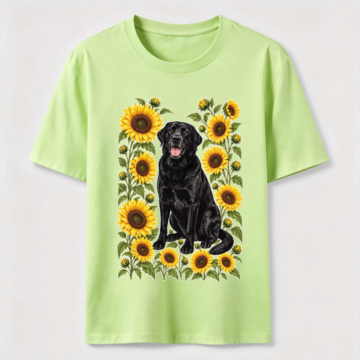 PetTaxClub Sunflower Black Lab Classic T-Shirt