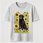PetTaxClub Sunflower Black Lab Classic T-Shirt