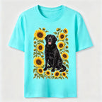PetTaxClub Sunflower Black Lab Classic T-Shirt