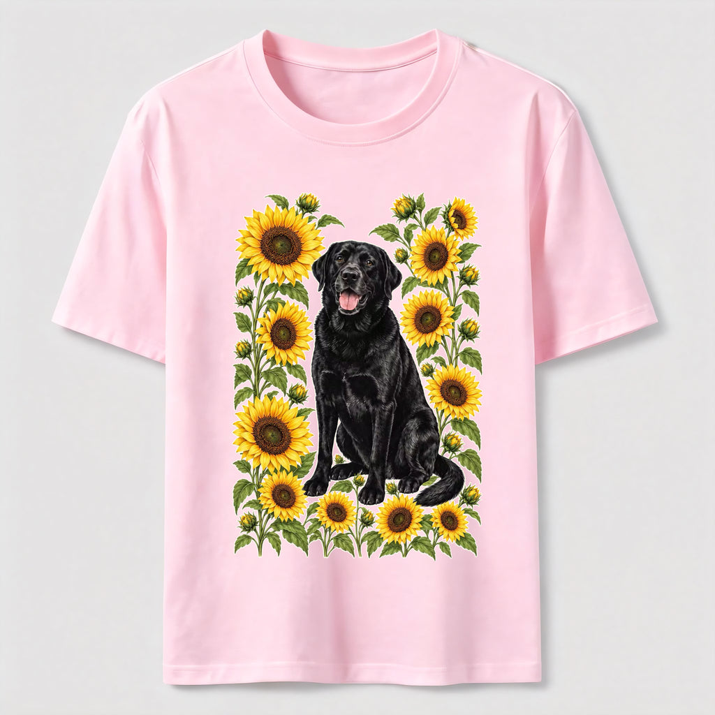 PetTaxClub Sunflower Black Lab Classic T-Shirt