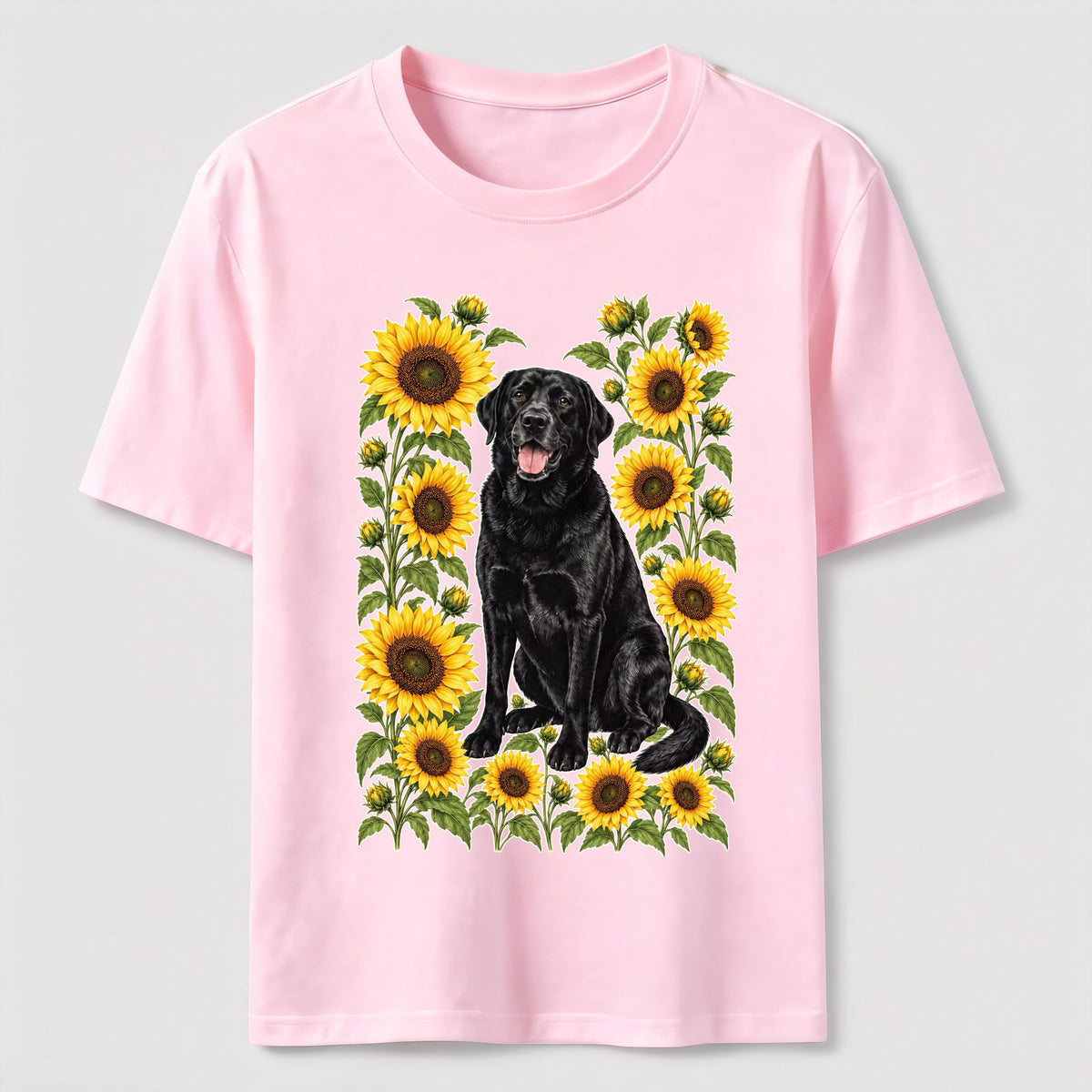 PetTaxClub Sunflower Black Lab Classic T-Shirt