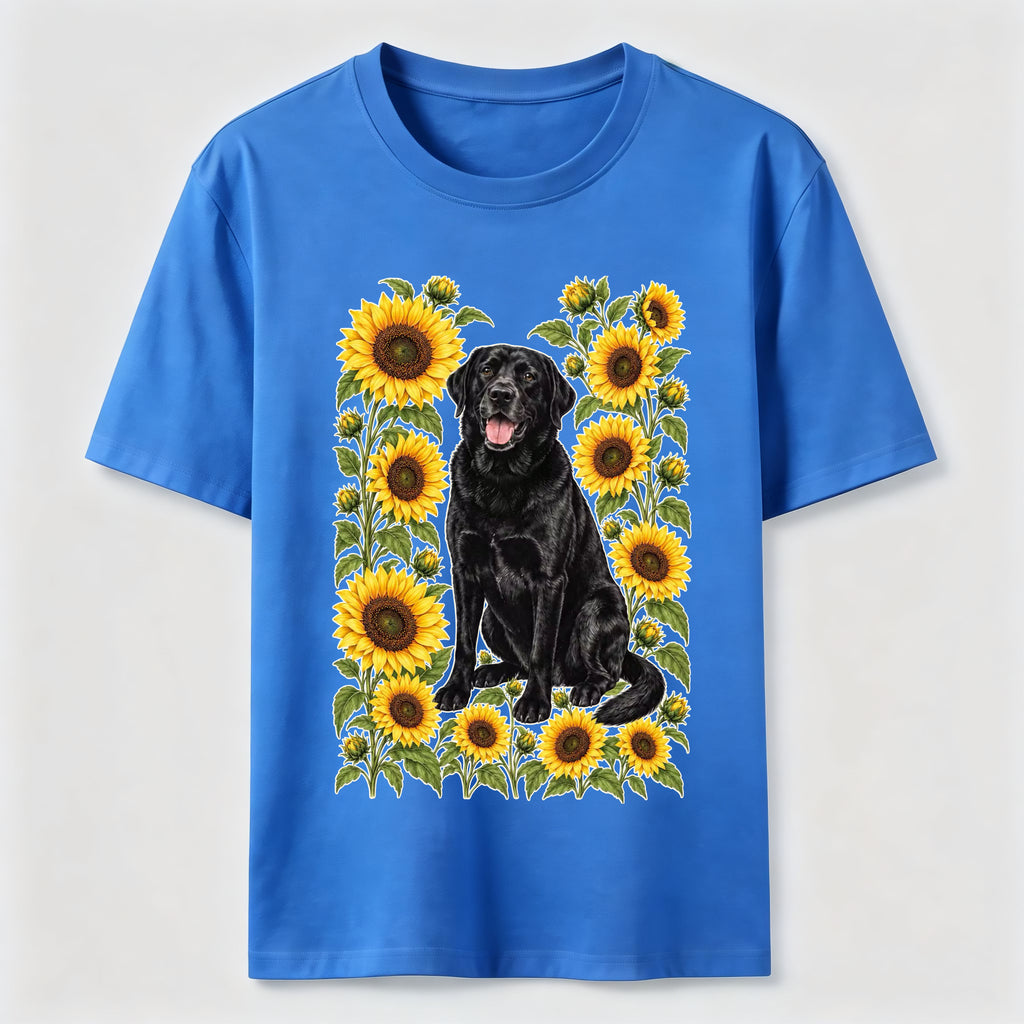 PetTaxClub Sunflower Black Lab Classic T-Shirt