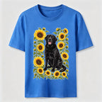PetTaxClub Sunflower Black Lab Classic T-Shirt