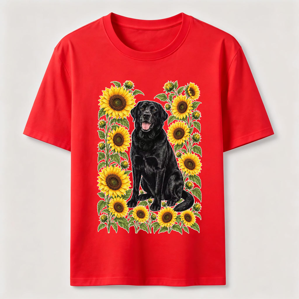 PetTaxClub Sunflower Black Lab Classic T-Shirt
