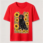 PetTaxClub Sunflower Black Lab Classic T-Shirt