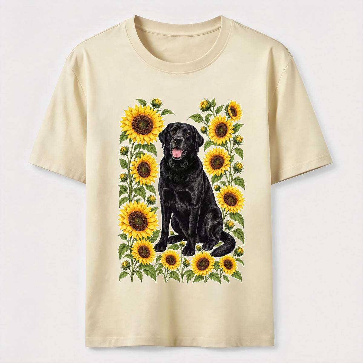 PetTaxClub Sunflower Black Lab Classic T-Shirt