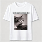 PetTaxClub Work Hard and Then Die Cat Classic T-Shirt
