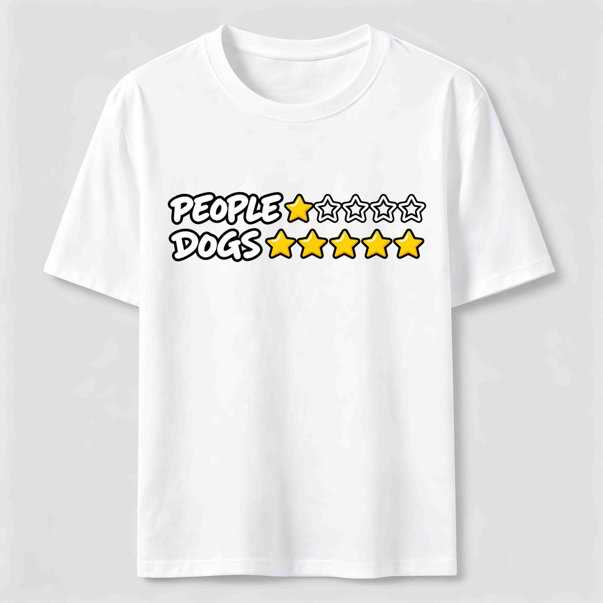 PetTaxClub Dogs Five Stars Classic T-Shirt