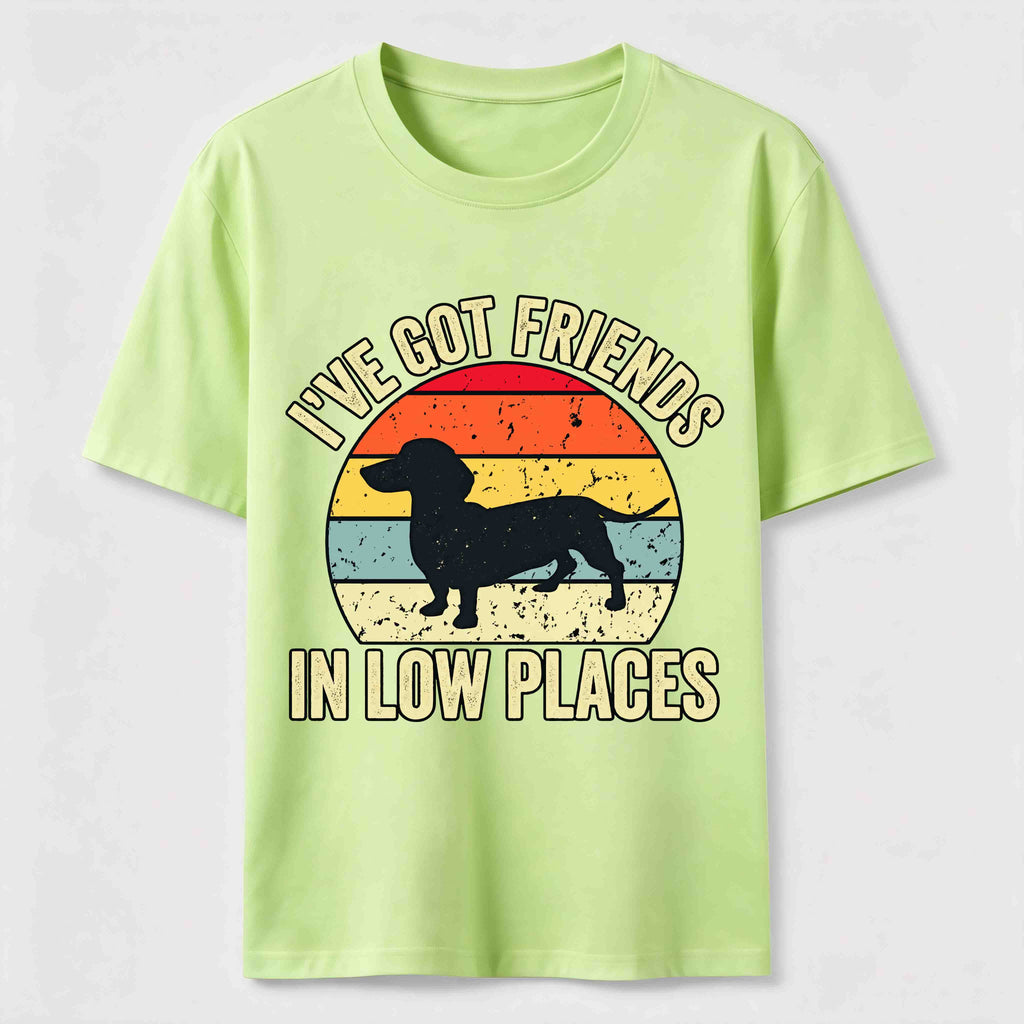 PetTaxClub Friends in Low Places Dachshund Classic T-Shirt