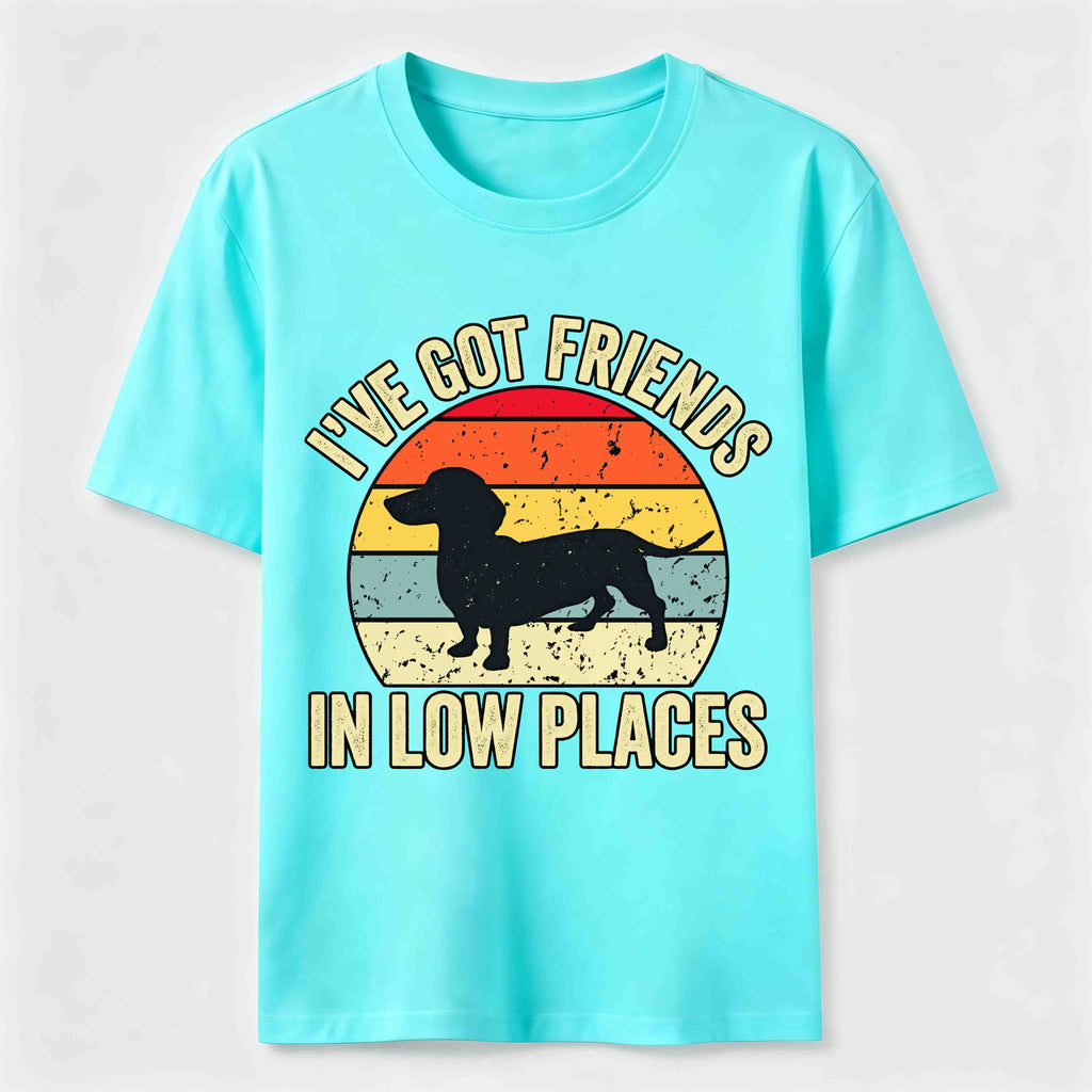 PetTaxClub Friends in Low Places Dachshund Classic T-Shirt