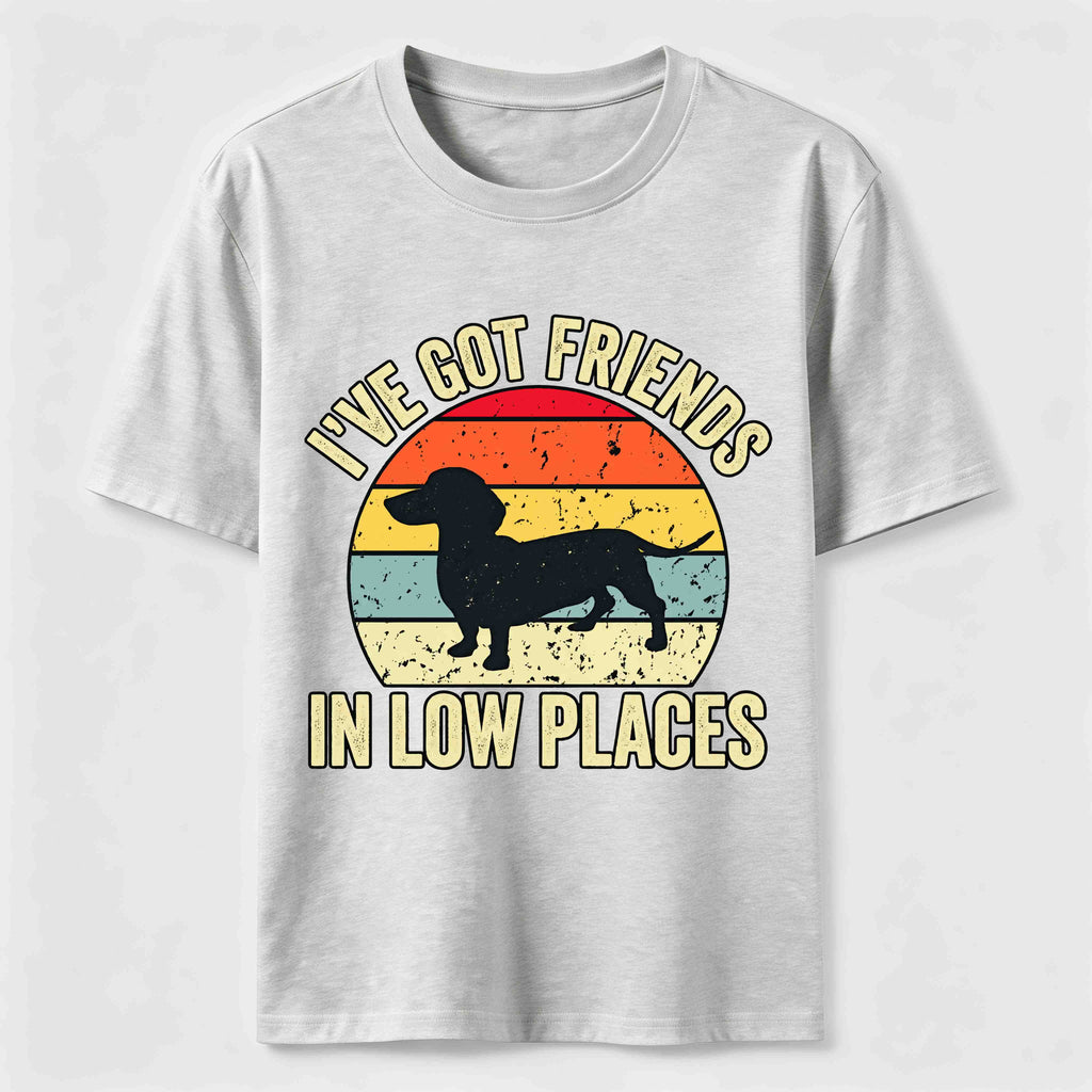 PetTaxClub Friends in Low Places Dachshund Classic T-Shirt