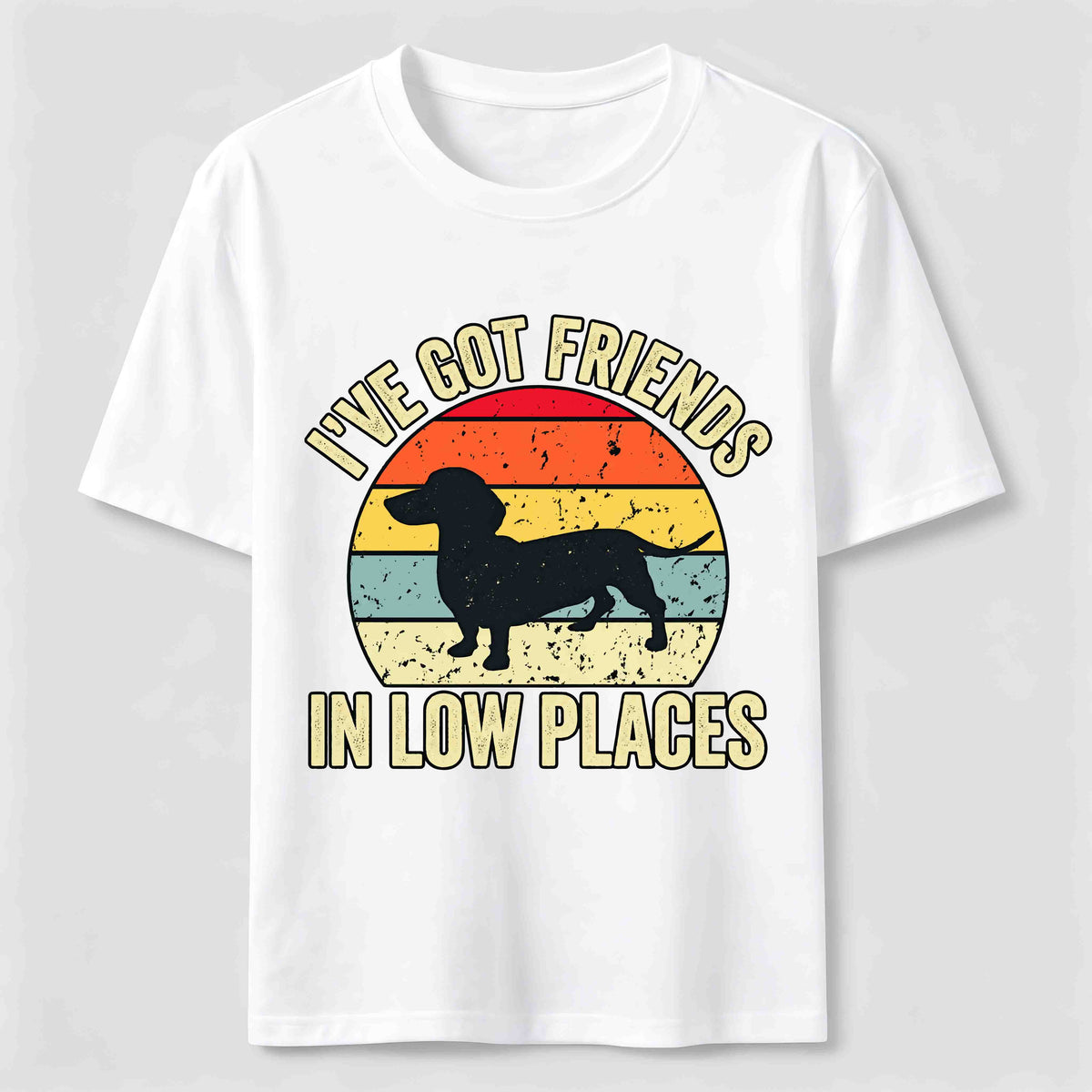 PetTaxClub Friends in Low Places Dachshund Classic T-Shirt
