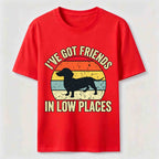 PetTaxClub Friends in Low Places Dachshund Classic T-Shirt