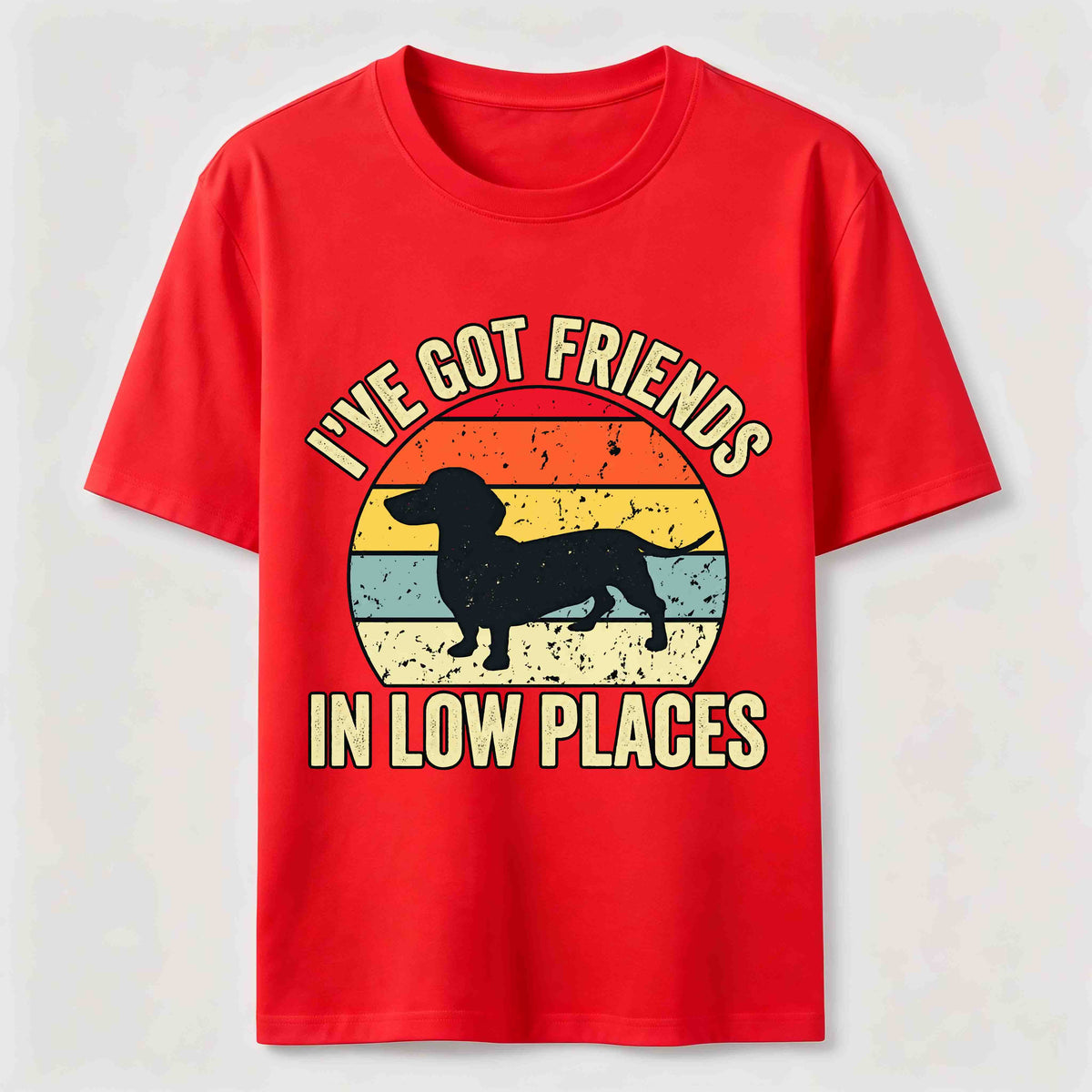 PetTaxClub Friends in Low Places Dachshund Classic T-Shirt