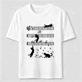 PetTaxClub Cats on the Music Staff Classic T-Shirt