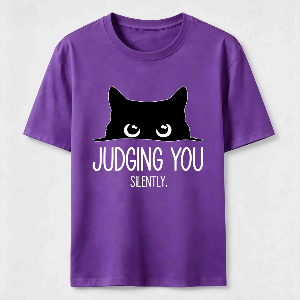 PetTaxClub Judging You Silently Cat Classic T-Shirt