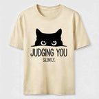 PetTaxClub Judging You Silently Cat Classic T-Shirt