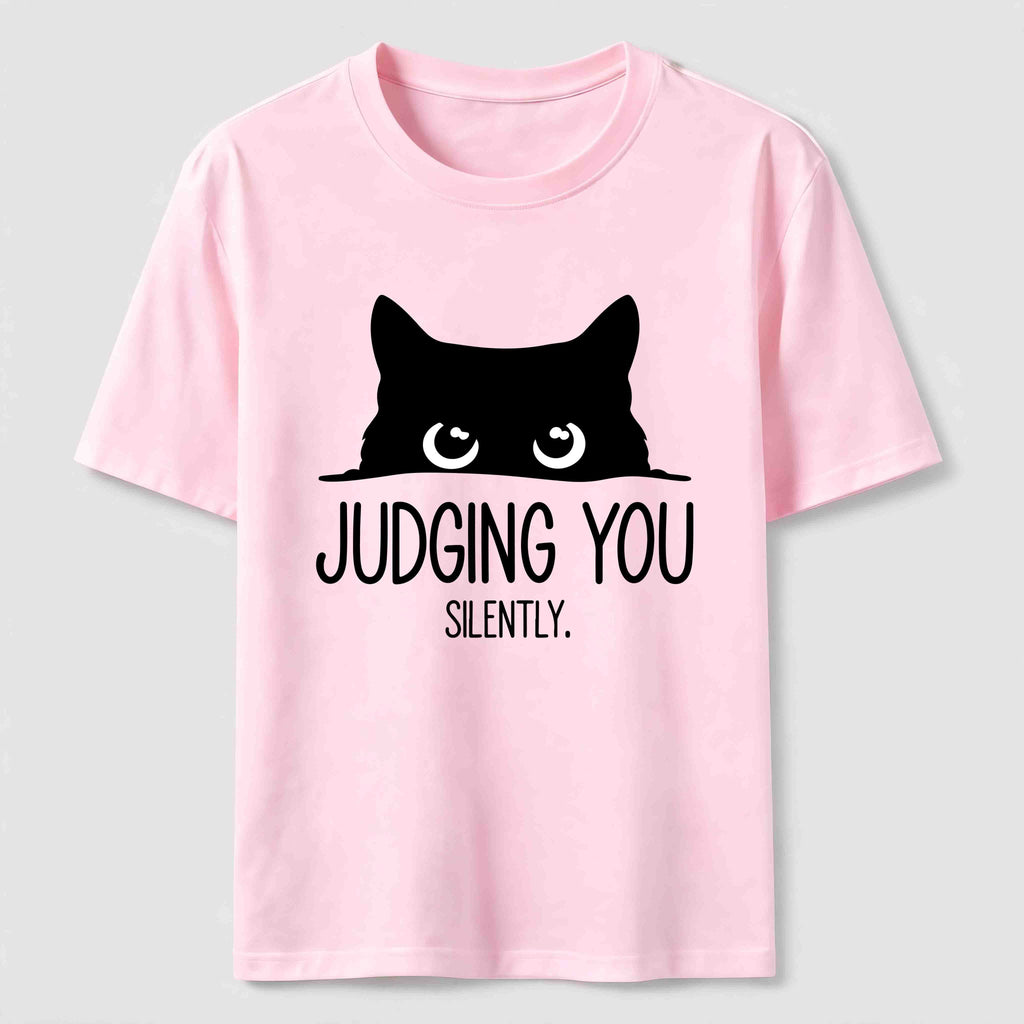 PetTaxClub Judging You Silently Cat Classic T-Shirt