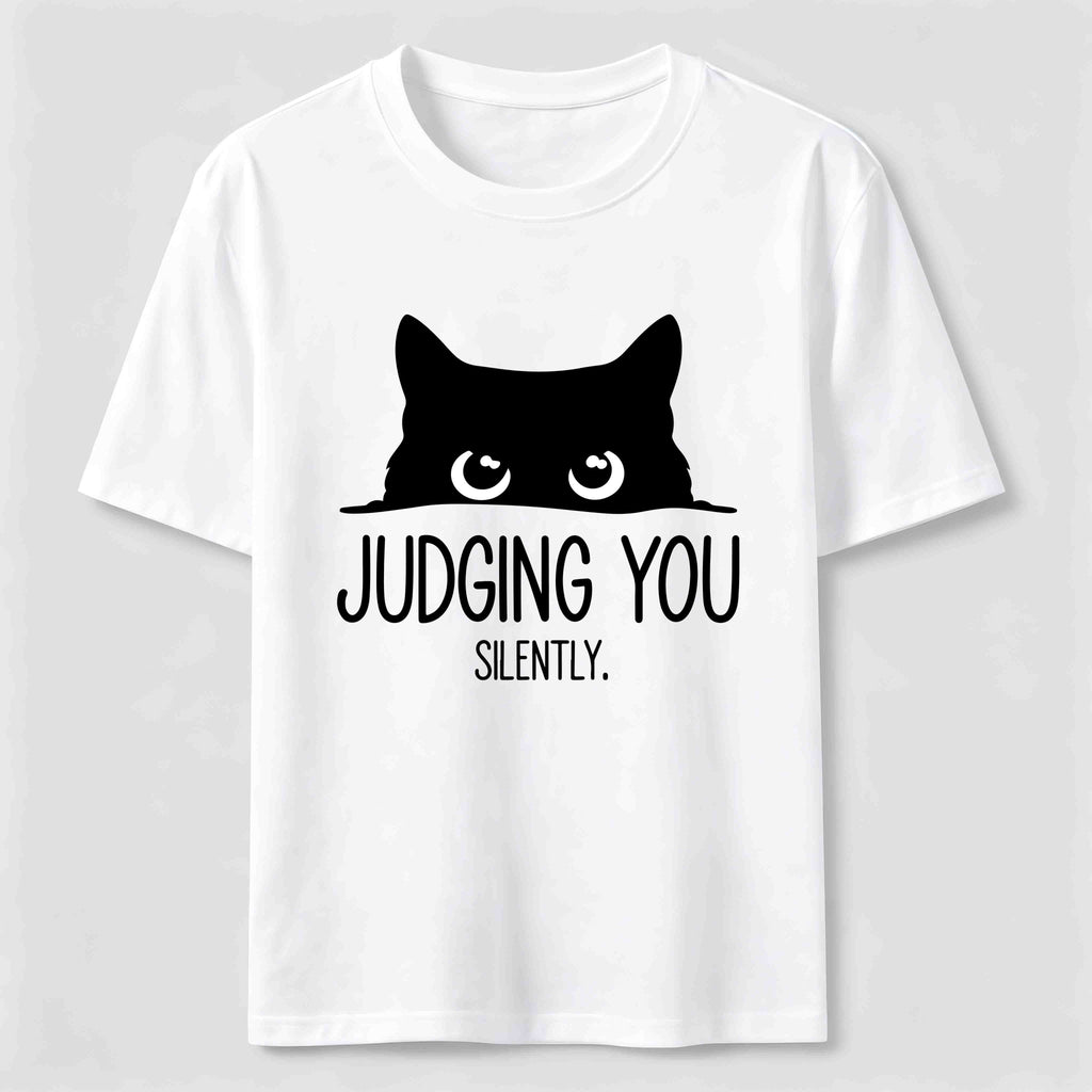 PetTaxClub Judging You Silently Cat Classic T-Shirt