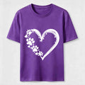 PetTaxClub Paw Print Hearts Classic T-Shirt