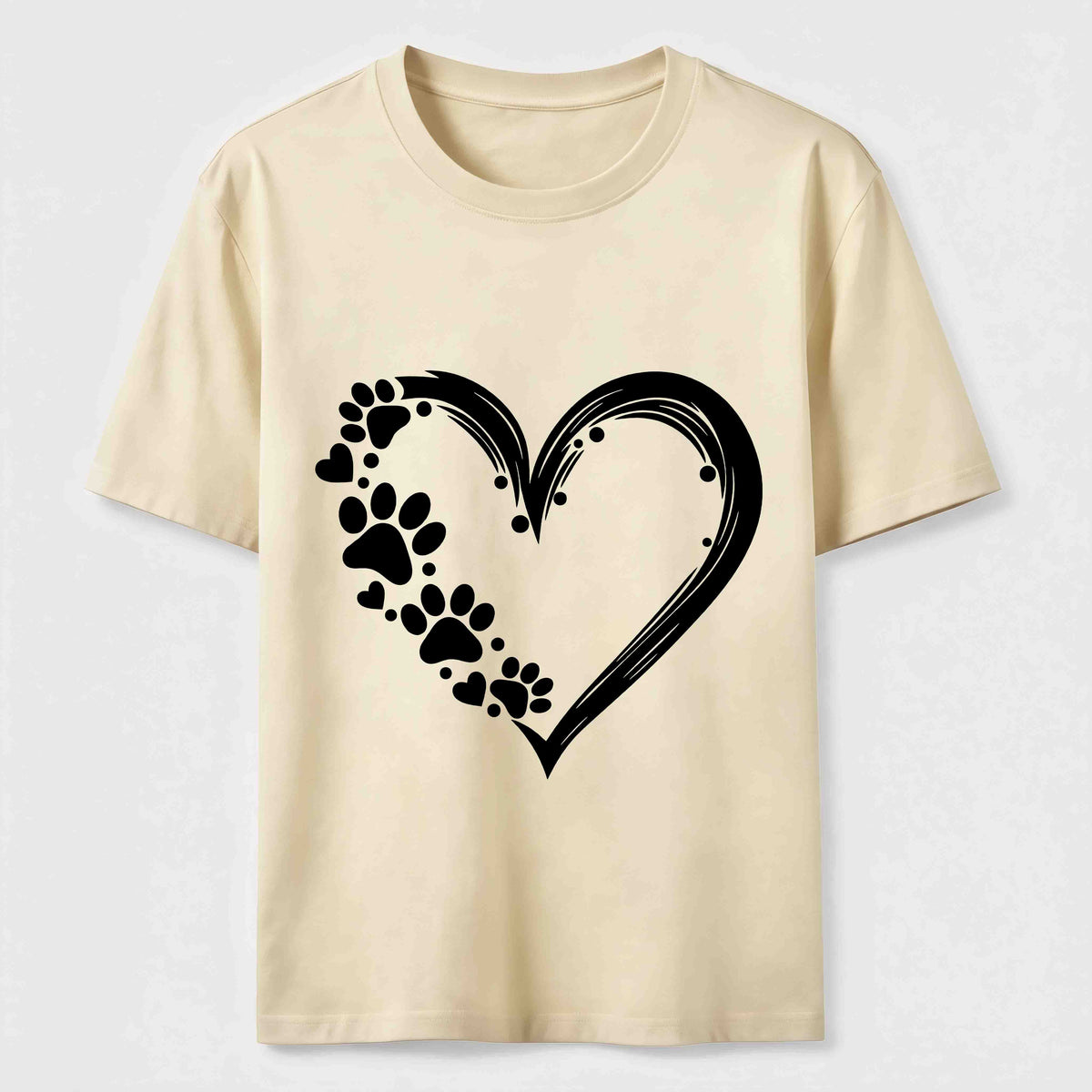 PetTaxClub Paw Print Hearts Classic T-Shirt