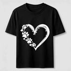 PetTaxClub Paw Print Hearts Classic T-Shirt