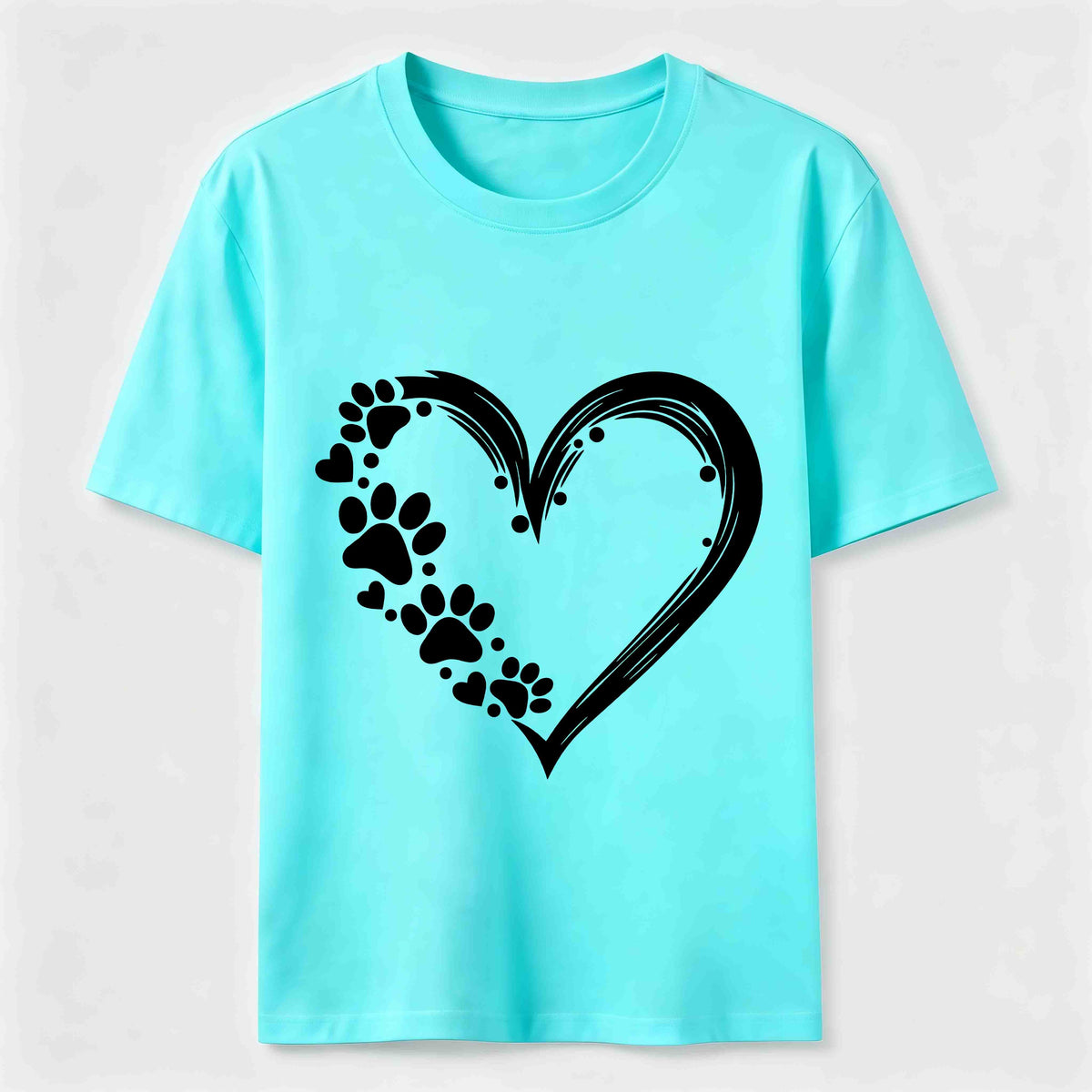 PetTaxClub Paw Print Hearts Classic T-Shirt