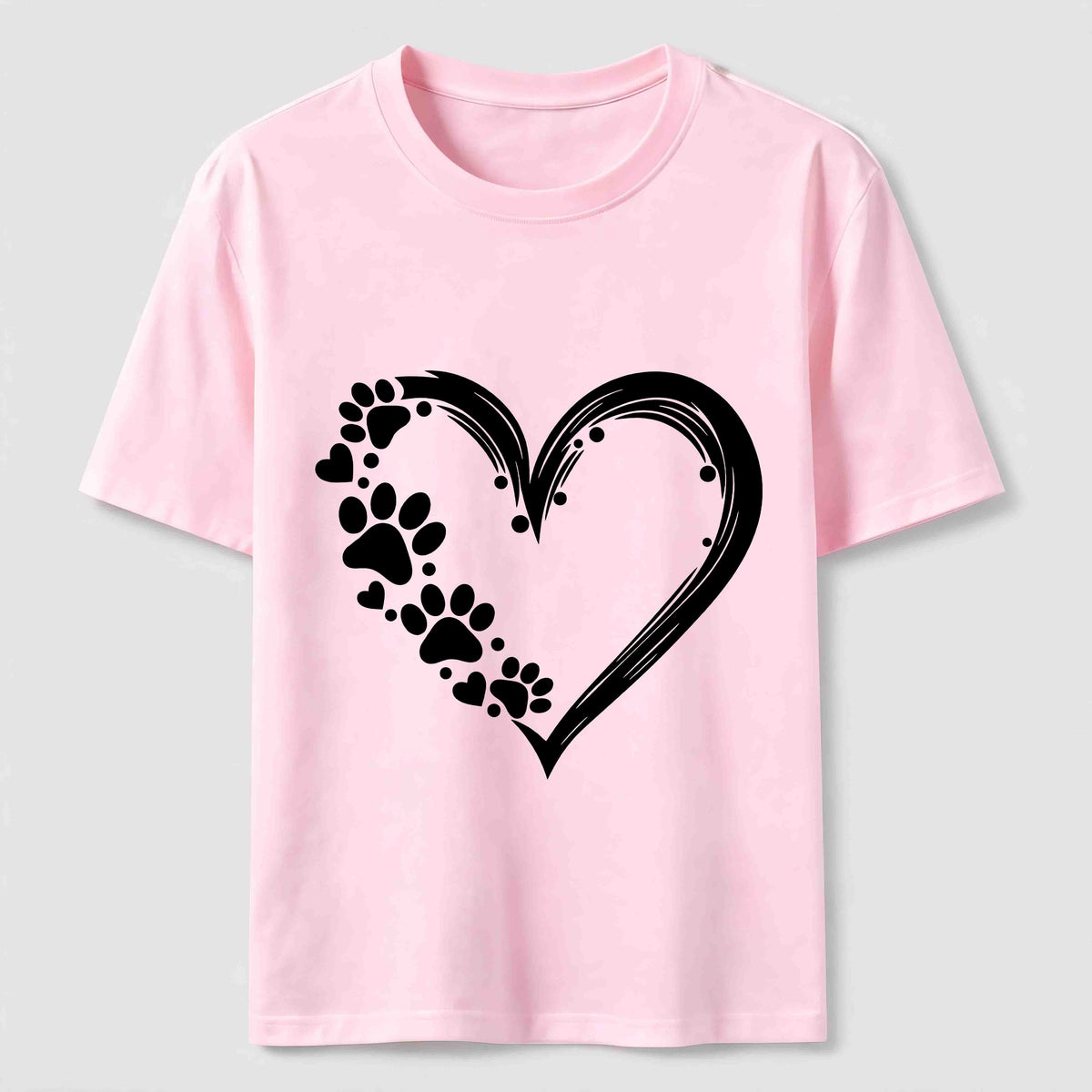 PetTaxClub Paw Print Hearts Classic T-Shirt