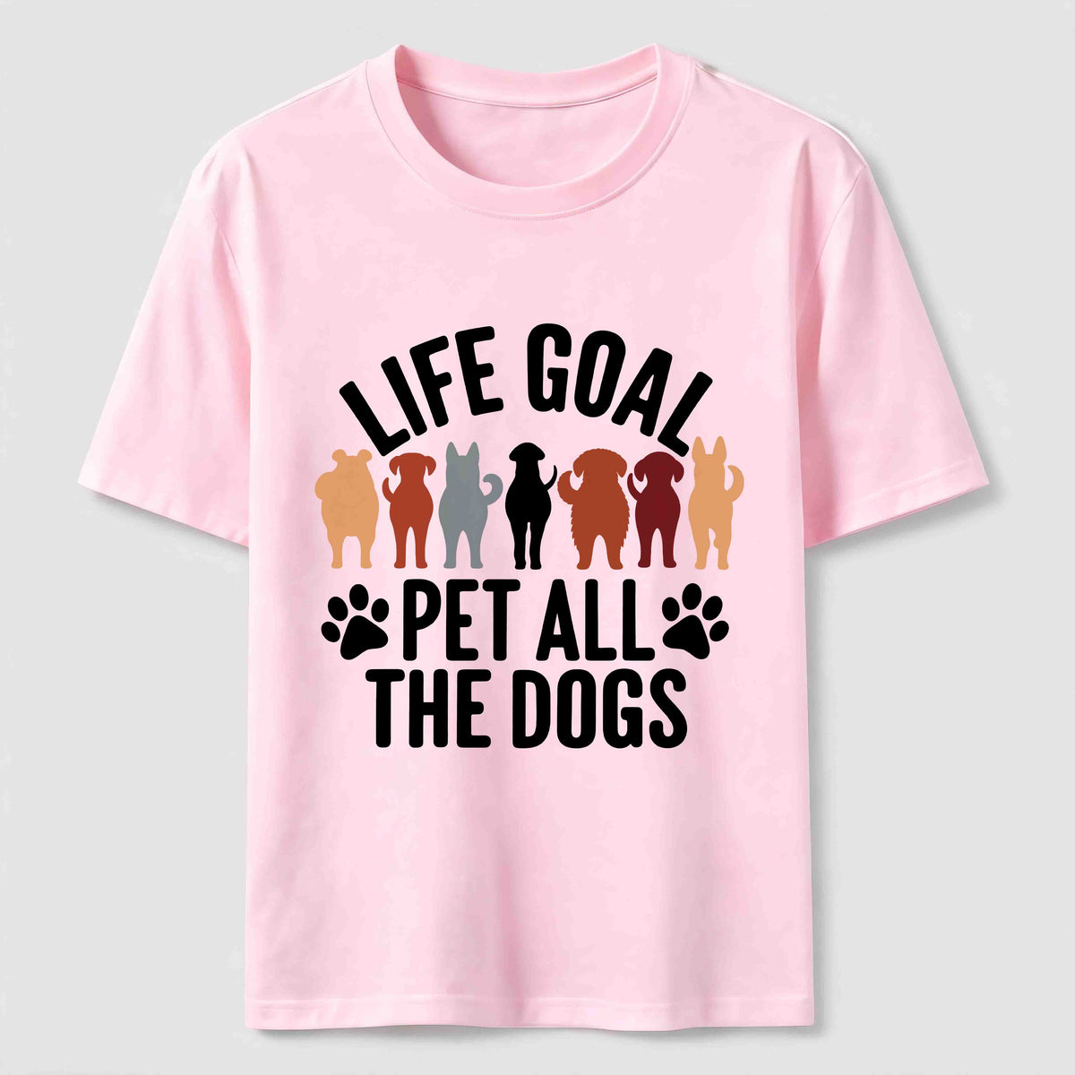 PetTaxClub Life Goal Pet All The Dogs Classic T-Shirt