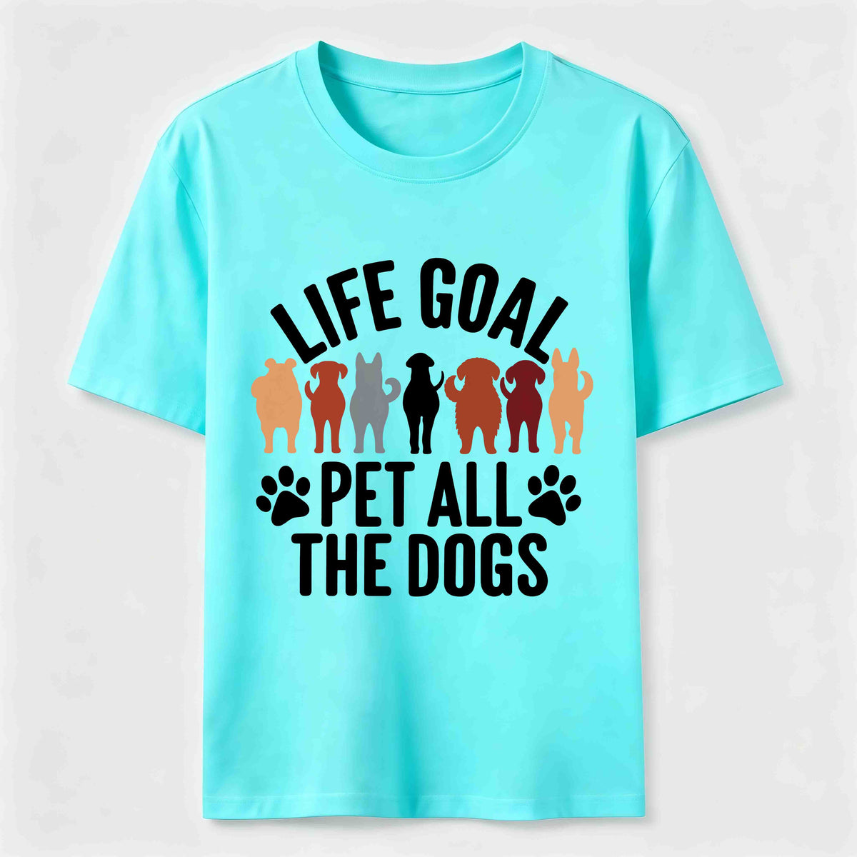 PetTaxClub Life Goal Pet All The Dogs Classic T-Shirt