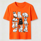 PetTaxClub Vintage Cat Lineup Classic T-Shirt