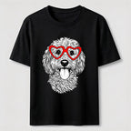 PetTaxClub Heart Glasses Dog Classic T-Shirt