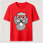 PetTaxClub Heart Glasses Dog Classic T-Shirt
