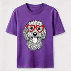 PetTaxClub Heart Glasses Dog Classic T-Shirt